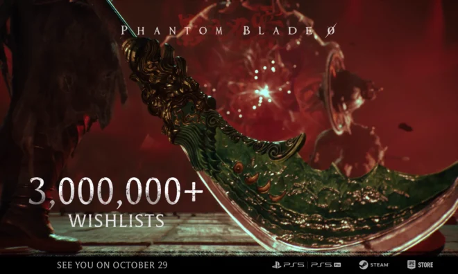 Phantom Blade Zero supera 3 milhões de wishlists e pré-venda já movimenta milhões