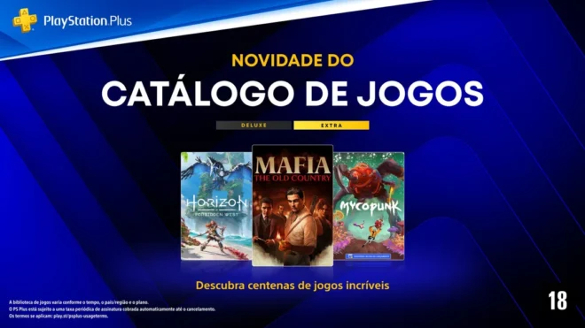 Outubro bombástico na PlayStation Plus: confira os nove jogos que chegam ao catálogo